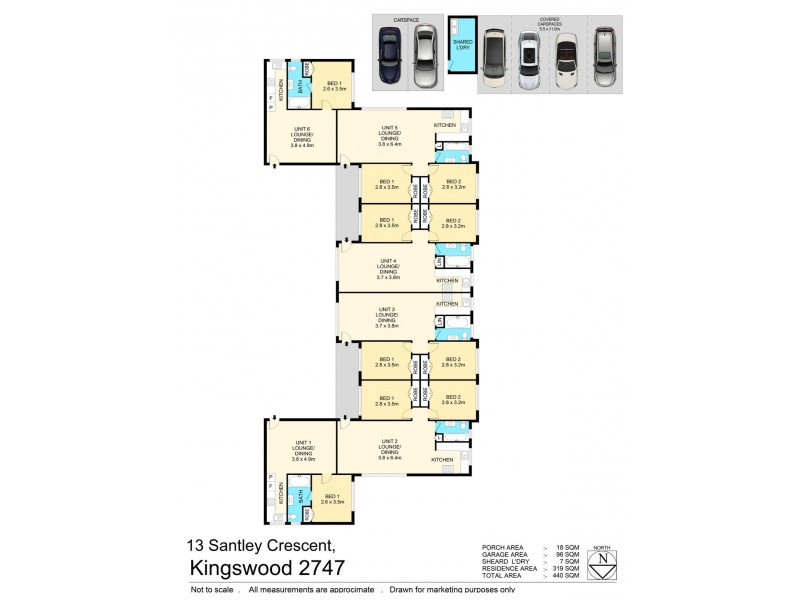 13 Santley Crescent, Kingswood NSW 2747 Floorplan