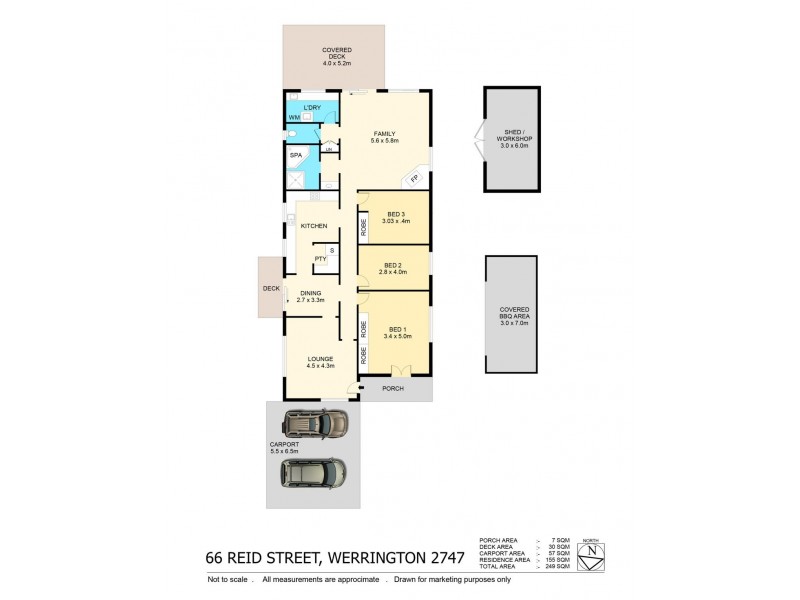 66 Reid Street, Werrington NSW 2747 Floorplan
