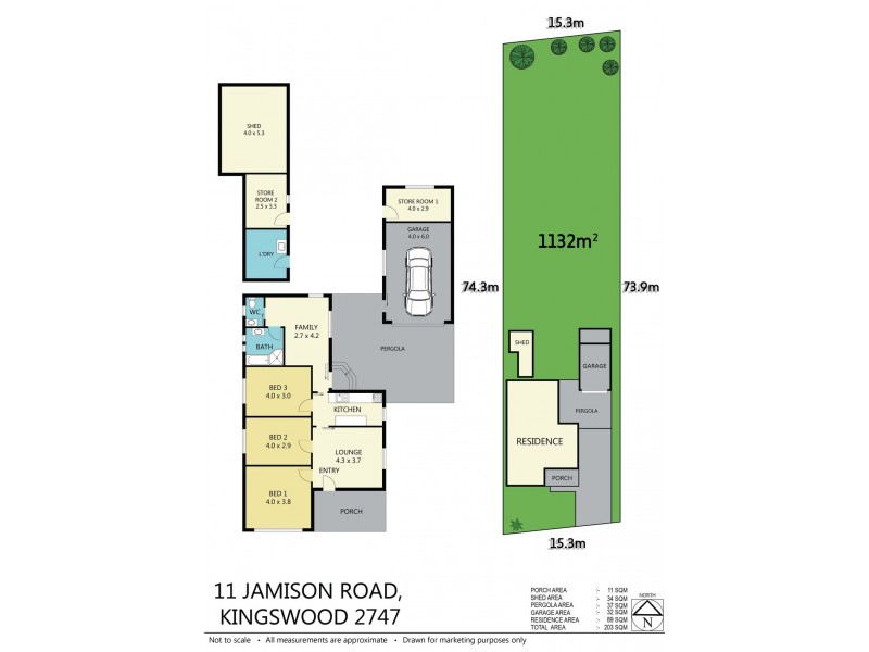 11 Jamison Road, Kingswood NSW 2747 Floorplan