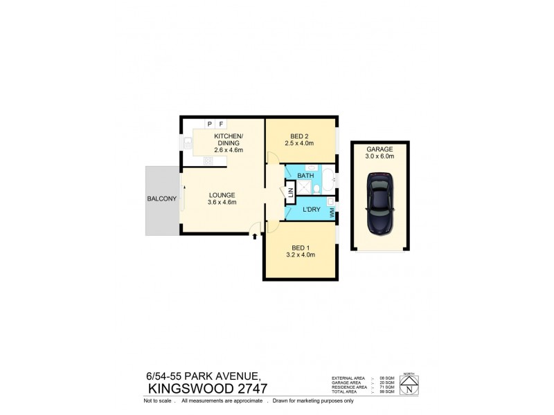 6/54-55 Park Avenue, Kingswood NSW 2747 Floorplan