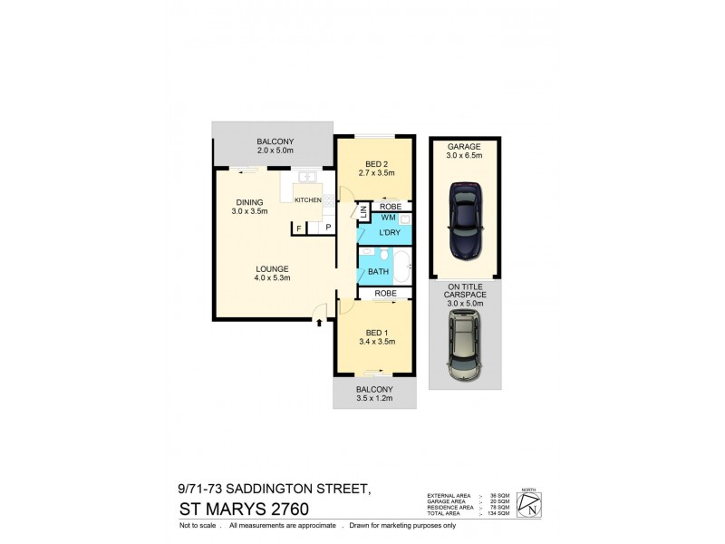 9/71-73 Saddington Street, St Marys NSW 2760 Floorplan