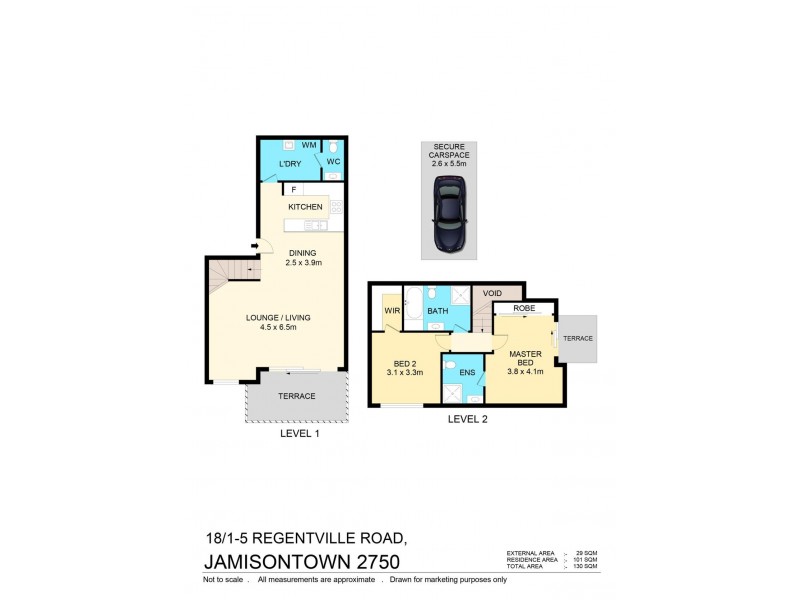18/1-5 Regentville Road, Jamisontown NSW 2750 Floorplan
