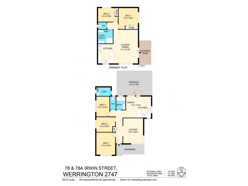 78 Irwin Street, Werrington NSW 2747 Floorplan