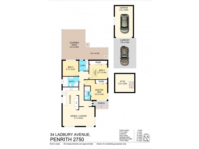 34 Ladbury Avenue, Penrith NSW 2750 Floorplan