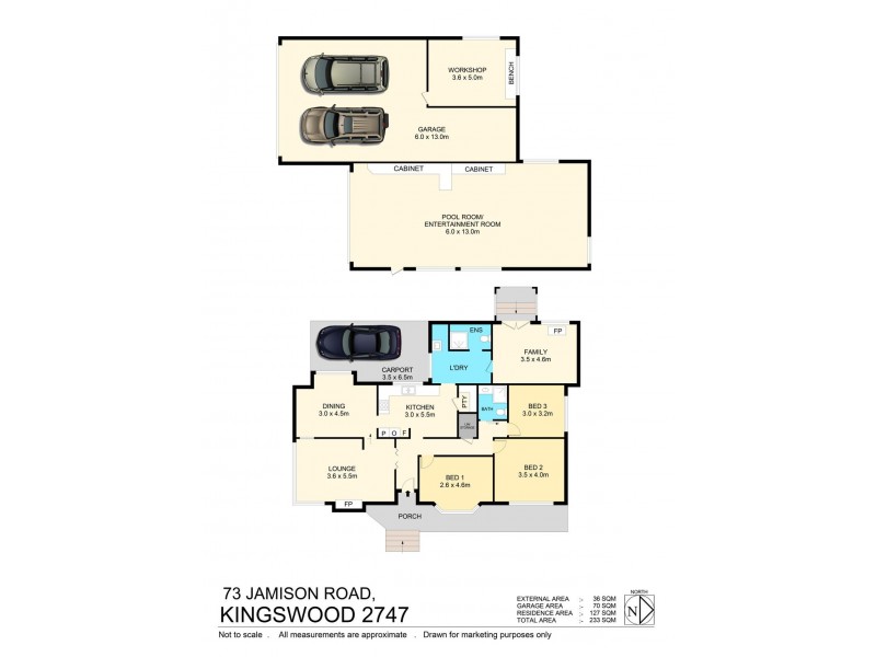 73 Jamison Road, Kingswood NSW 2747 Floorplan