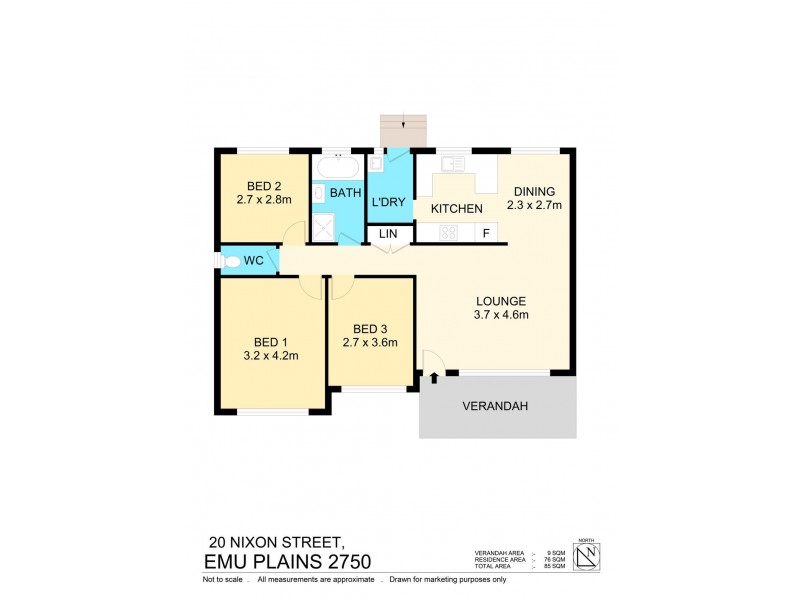 20 Nixon Street, Emu Plains NSW 2750 Floorplan