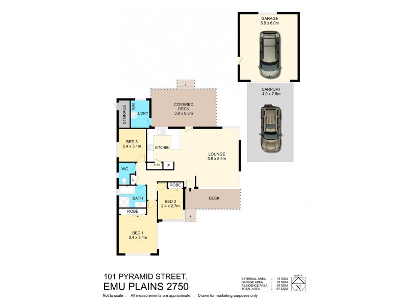 101 Pyramid Street, Emu Plains NSW 2750 Floorplan