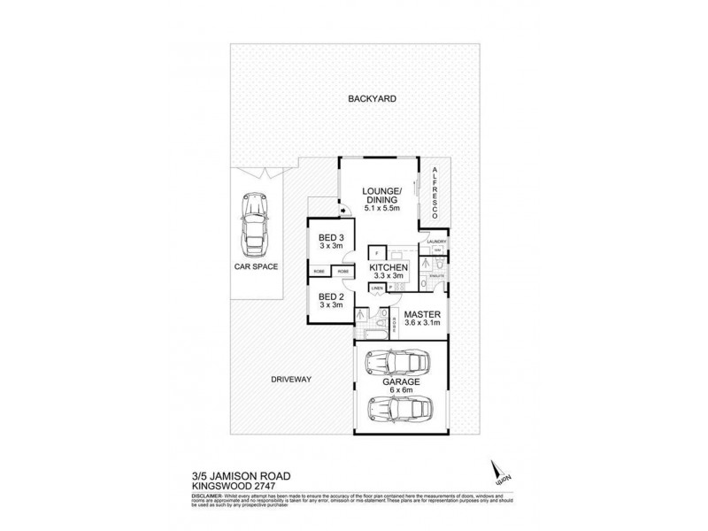 3/5 Jamison Road, Kingswood NSW 2747 Floorplan