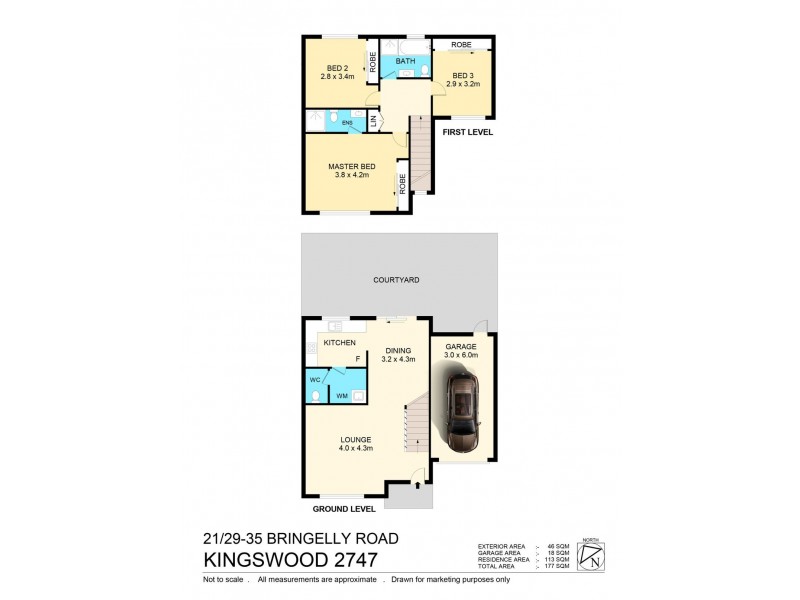21/29-35 Bringelly Road, Kingswood NSW 2747 Floorplan