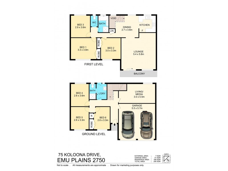 75 Koloona Drive, Emu Plains NSW 2750 Floorplan