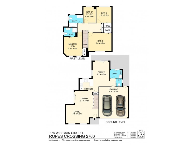 37A Wiseman Circuit, Ropes Crossing NSW 2760 Floorplan