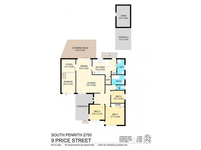 9 Price Street, South Penrith NSW 2750 Floorplan