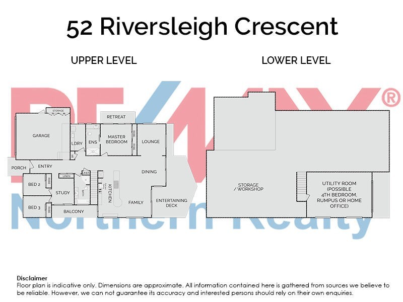52 Riversleigh Crescent, Eatons Hill QLD 4037 Floorplan
