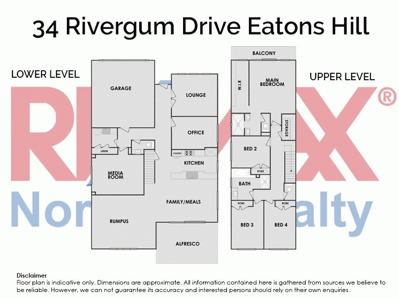 34 Rivergum Drive, Eatons Hill QLD 4037 Floorplan