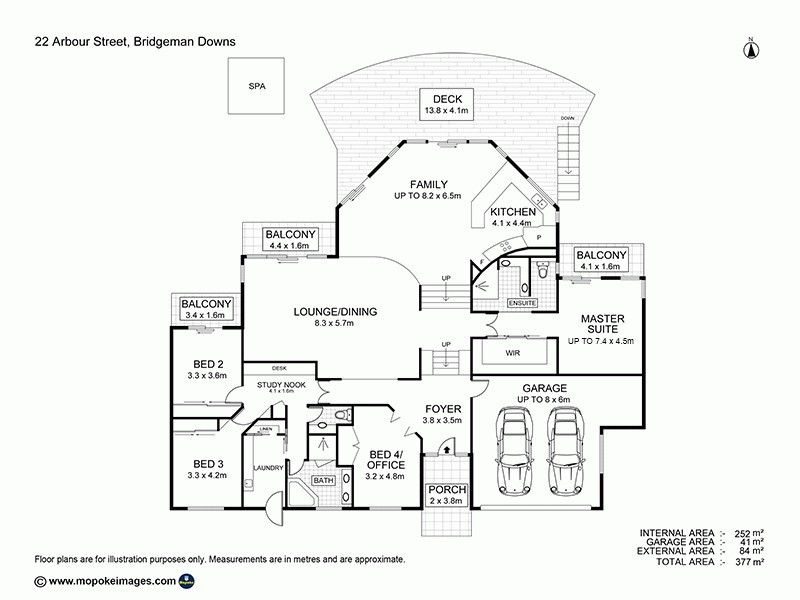 22 Arbour Street, Bridgeman Downs QLD 4035 Floorplan