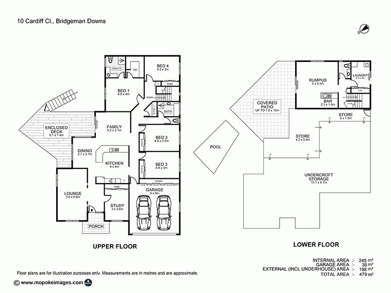 10 Cardiff Close, Bridgeman Downs QLD 4035 Floorplan