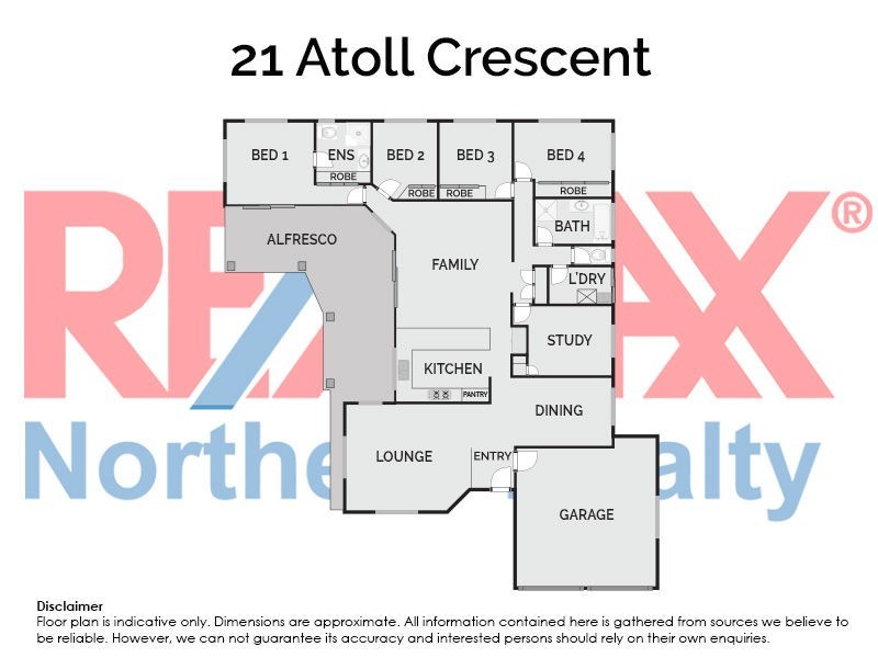 21 Atoll Crescent, Eatons Hill QLD 4037 Floorplan