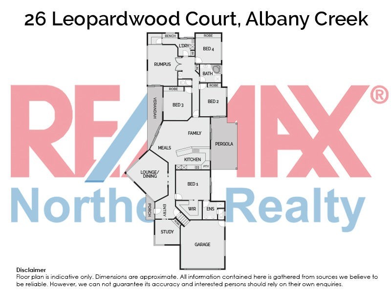 26 Leopardwood Court, Albany Creek QLD 4035 Floorplan