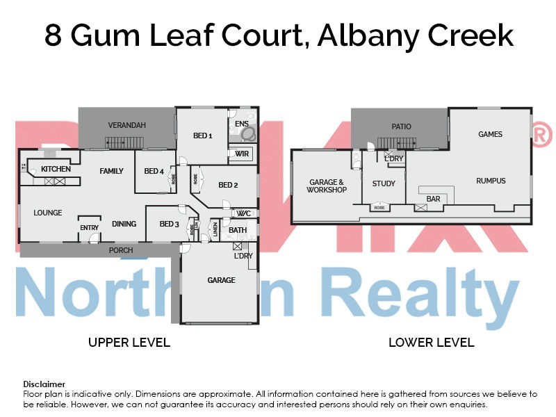 8 Gum Leaf Court, Albany Creek QLD 4035 Floorplan