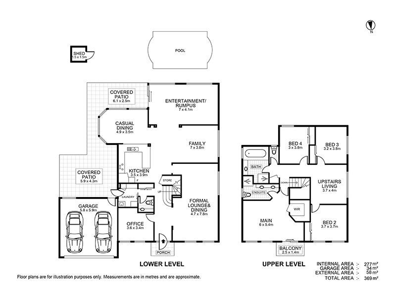 68 Karri Place, Bridgeman Downs QLD 4035 Floorplan