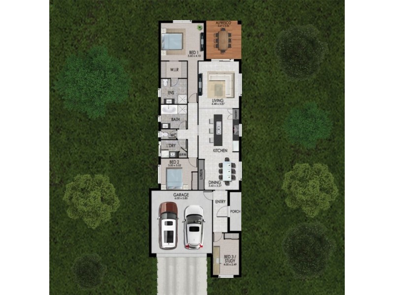 235 Cambridge Court, Yarrabilba QLD 4207 Floorplan