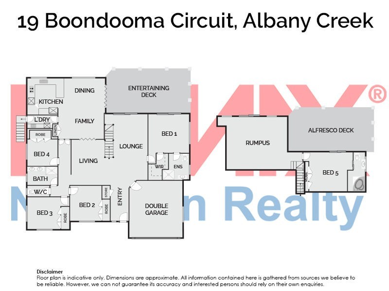 19 Boondooma Circuit, Albany Creek QLD 4035 Floorplan