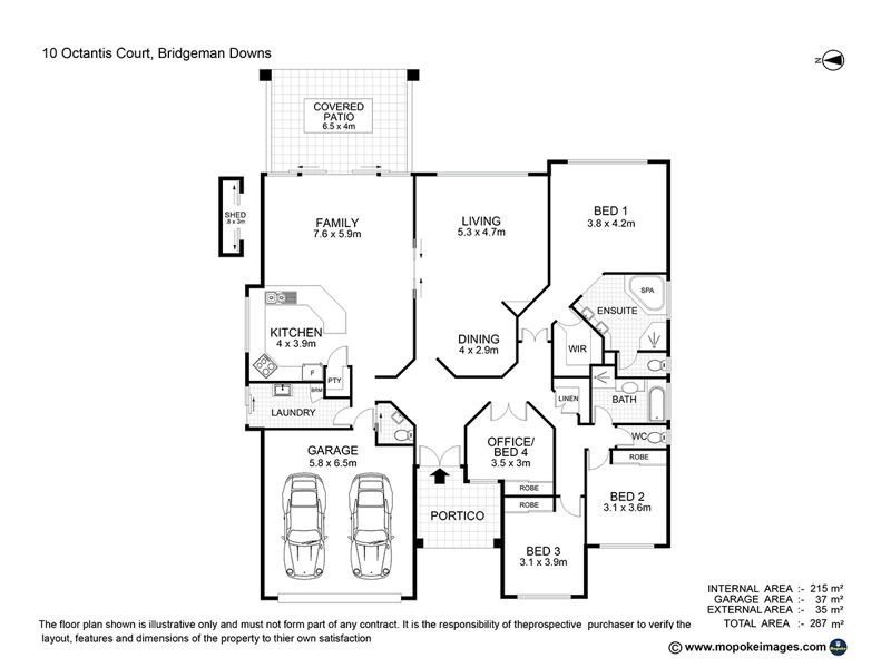 10 Octantis Court, Bridgeman Downs QLD 4035 Floorplan