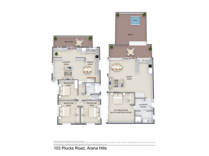 103 Plucks Road, Arana Hills QLD 4054 Floorplan