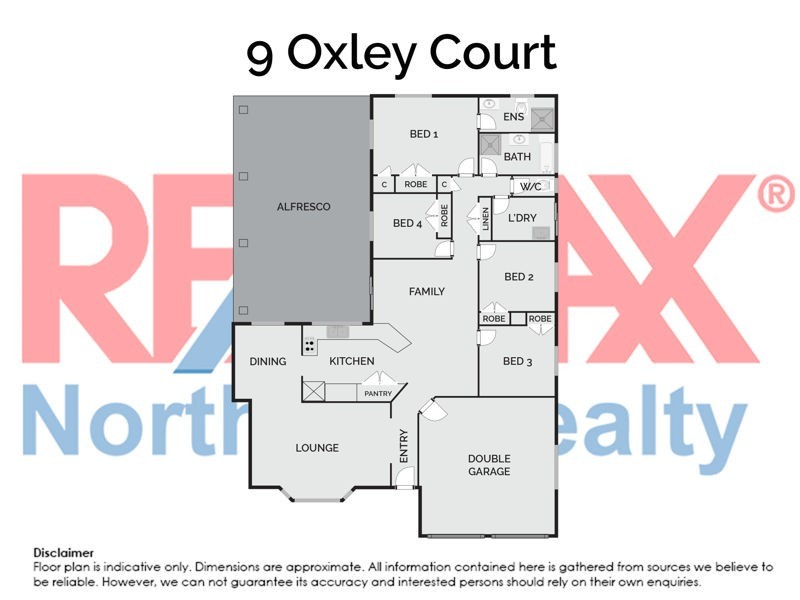 9 Oxley Court, Albany Creek QLD 4035 Floorplan