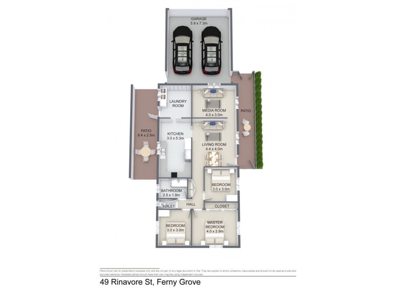 49 Rinavore Street, Ferny Grove QLD 4055 Floorplan