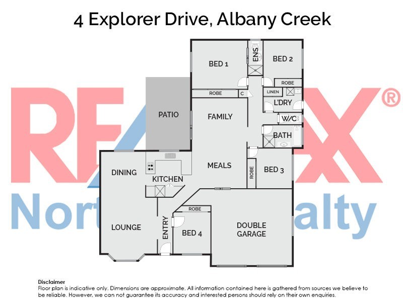 4 Explorer Drive, Albany Creek QLD 4035 Floorplan