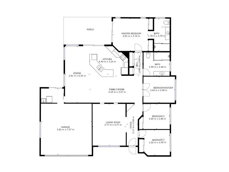 1 Borumba Court, Albany Creek QLD 4035 Floorplan