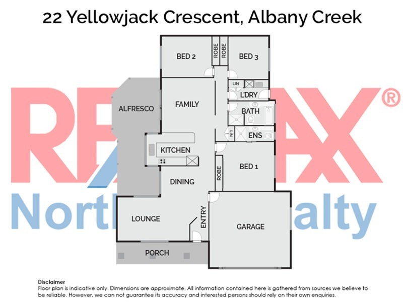 22 Yellowjack Crescent, Albany Creek QLD 4035 Floorplan