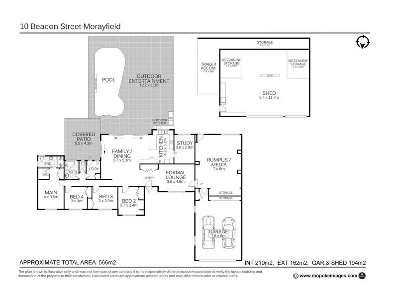 10 Beacon Street, Morayfield QLD 4506 Floorplan