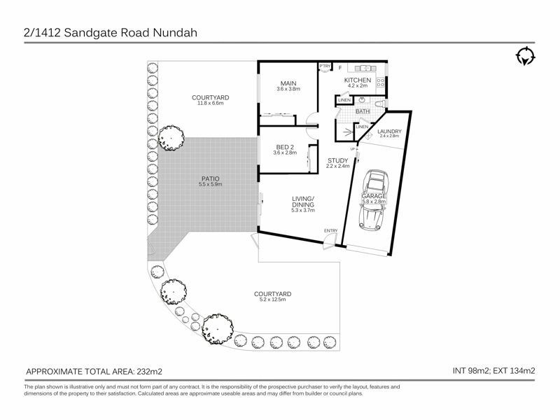 2/1412 Sandgate Rd, Nundah QLD 4012 Floorplan