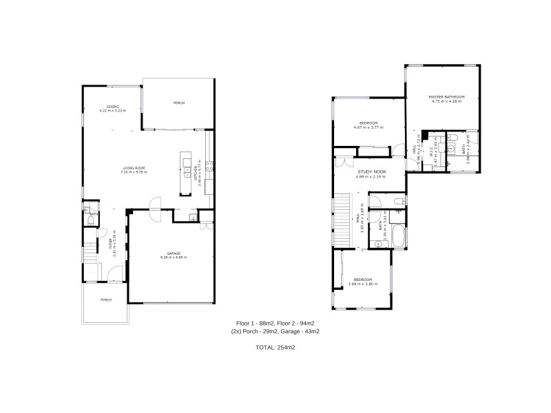 2/7 Charlie Close, Warner QLD 4500 Floorplan
