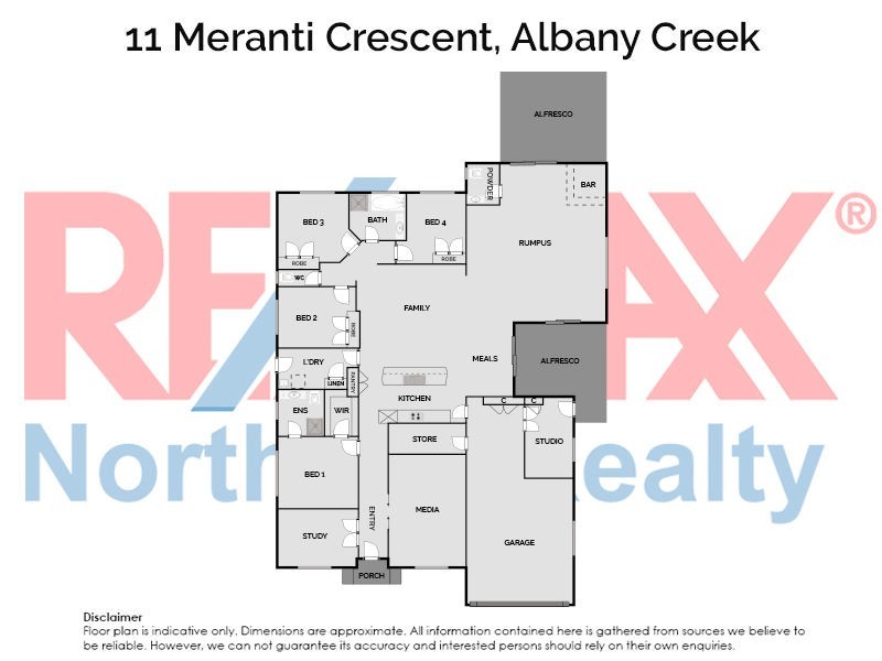 11 Meranti  Crescent, Albany Creek QLD 4035 Floorplan