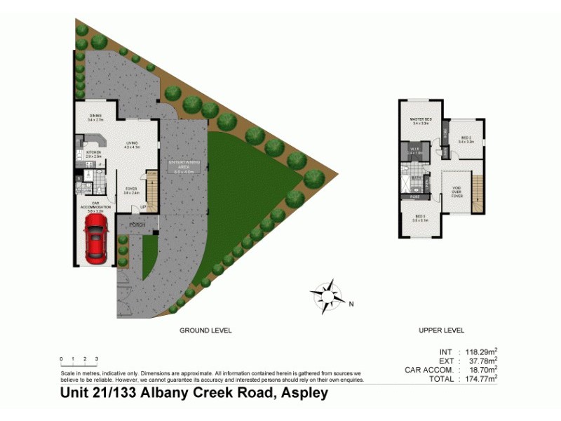21/133 Albany Creek Rd, Aspley QLD 4034 Floorplan
