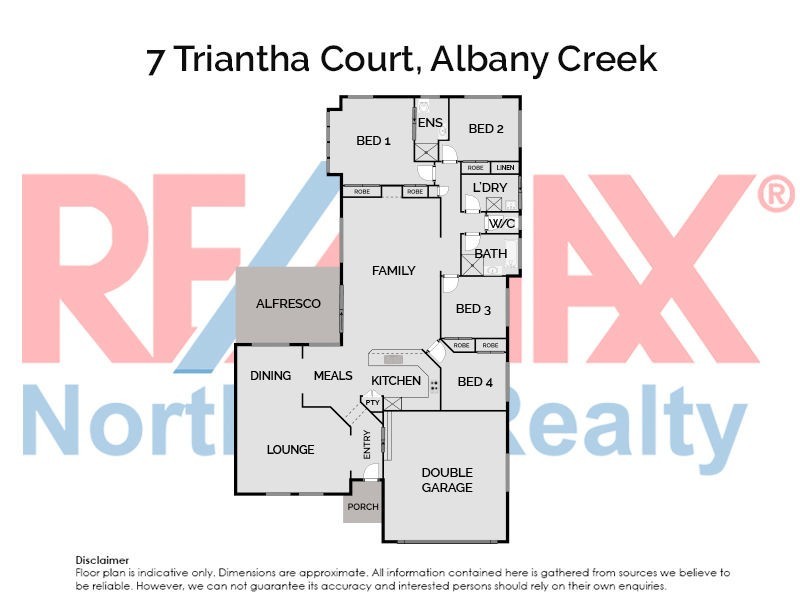 7 Triantha Court, Albany Creek QLD 4035 Floorplan