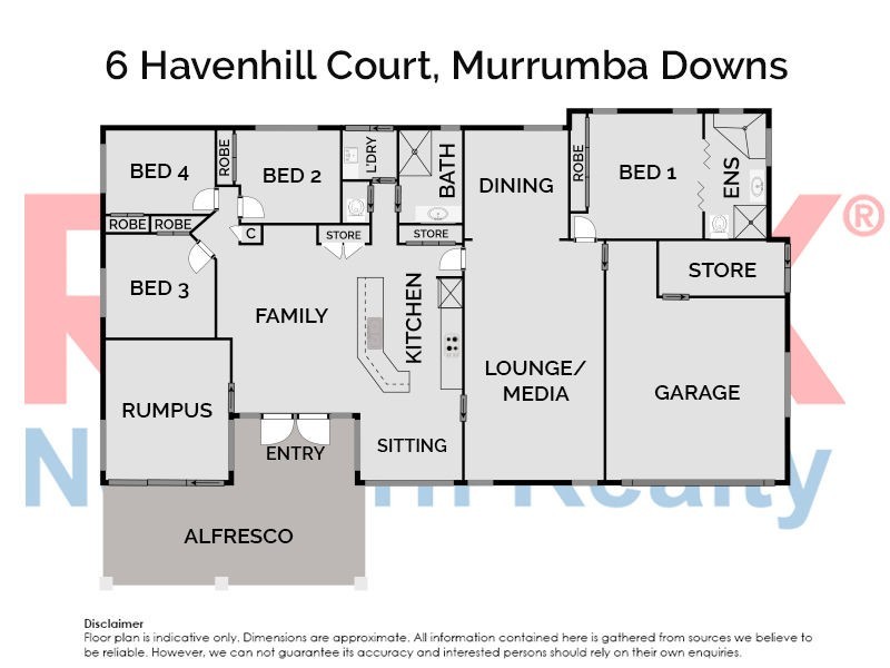 6 Havenhill Court, Murrumba Downs QLD 4503 Floorplan