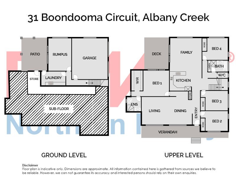 31 Boondooma Circuit, Albany Creek QLD 4035 Floorplan