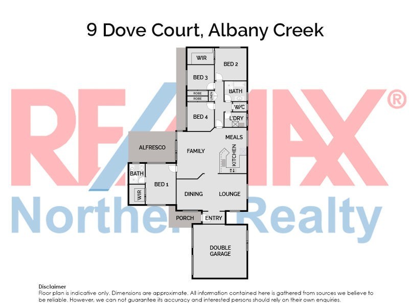 9 Dove Court, Albany Creek QLD 4035 Floorplan