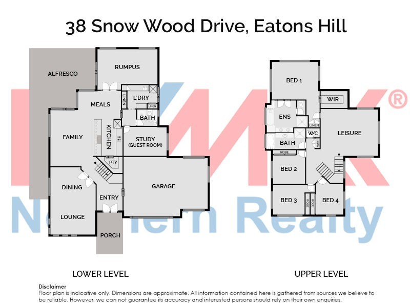 38 Snow Wood Drive, Eatons Hill QLD 4037 Floorplan