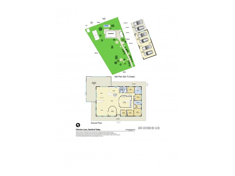 5 Burton Lane, Samford Valley QLD 4520 Floorplan