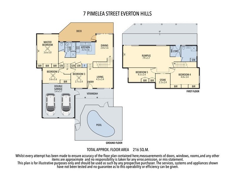 7 Pimelea Street, Everton Hills QLD 4053 Floorplan