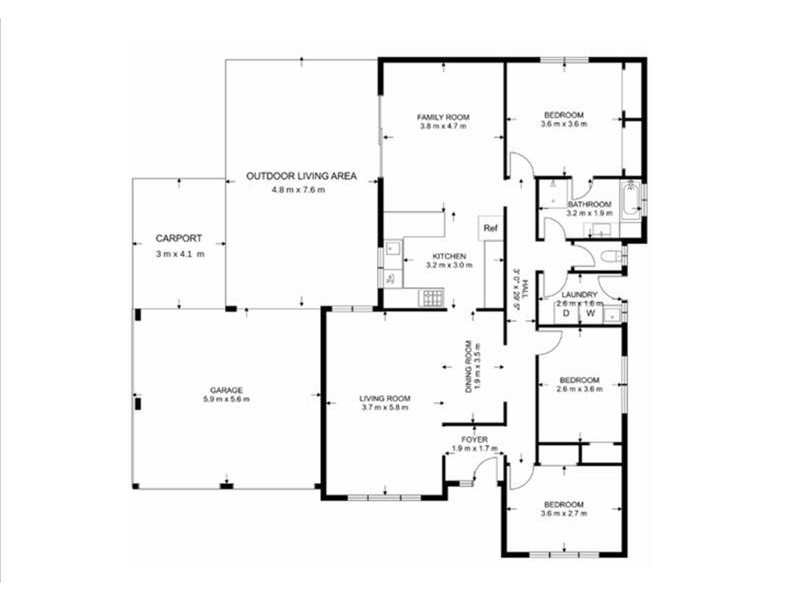 9 Gilford Crescent, Albany Creek QLD 4035 Floorplan