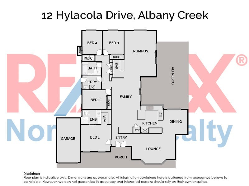 12 Hylacola Drive, Albany Creek QLD 4035 Floorplan