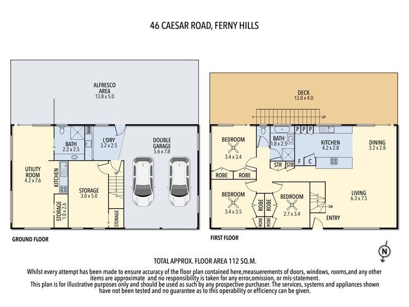 46 Caesar Road, Ferny Hills QLD 4055 Floorplan