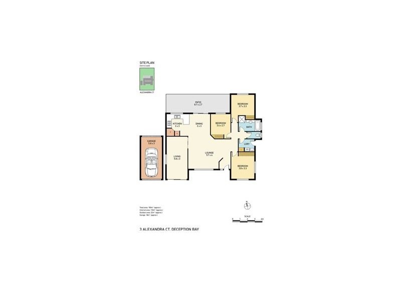 3 Alexandra Court, Deception Bay QLD 4508 Floorplan