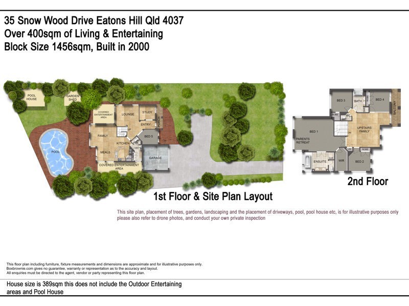 35 Snow Wood Drive, Eatons Hill QLD 4037 Floorplan